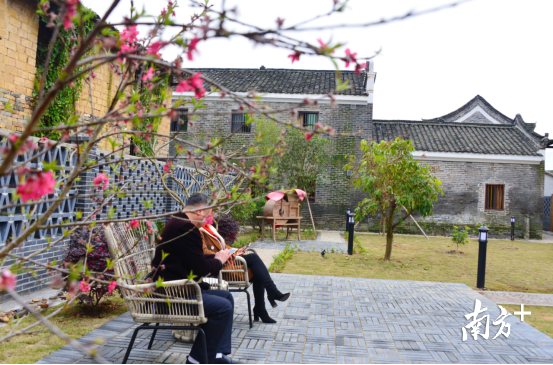 鄉(xiāng)村民宿。黃津 攝