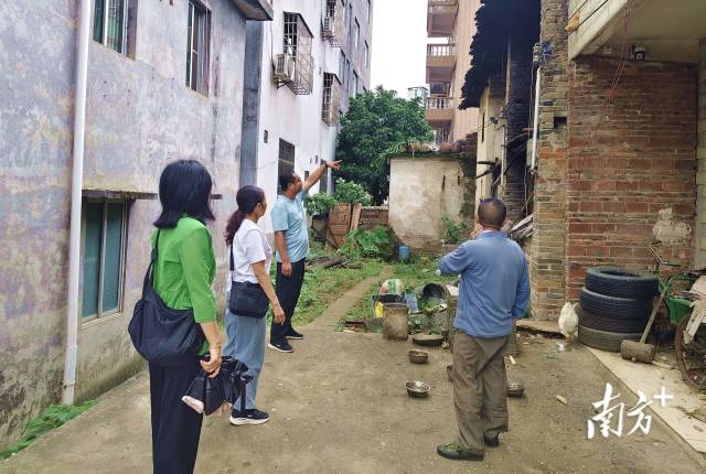 人大代表入戶走訪聽民聲。