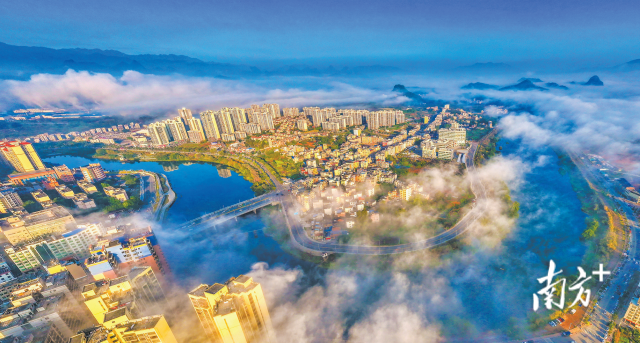 連州加快建設成為一座有希望、有支撐、有特色、有溫度的粵湘桂交界區(qū)域中心城市。丘貴星 攝